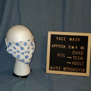 Fashion Face Covering Mask Shield Washable Reusable